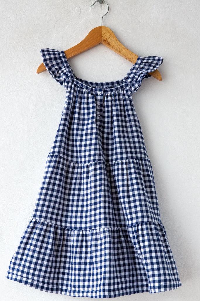 Angel Dear Twirly Gingham Sundress