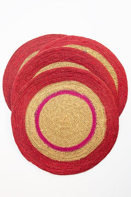 Baobab Handwoven Circle Placemat