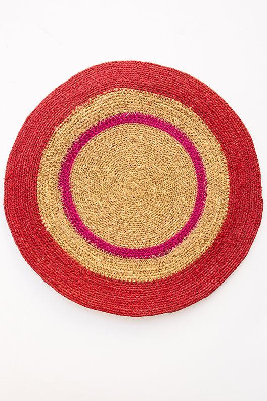Baobab Handwoven Circle Placemat