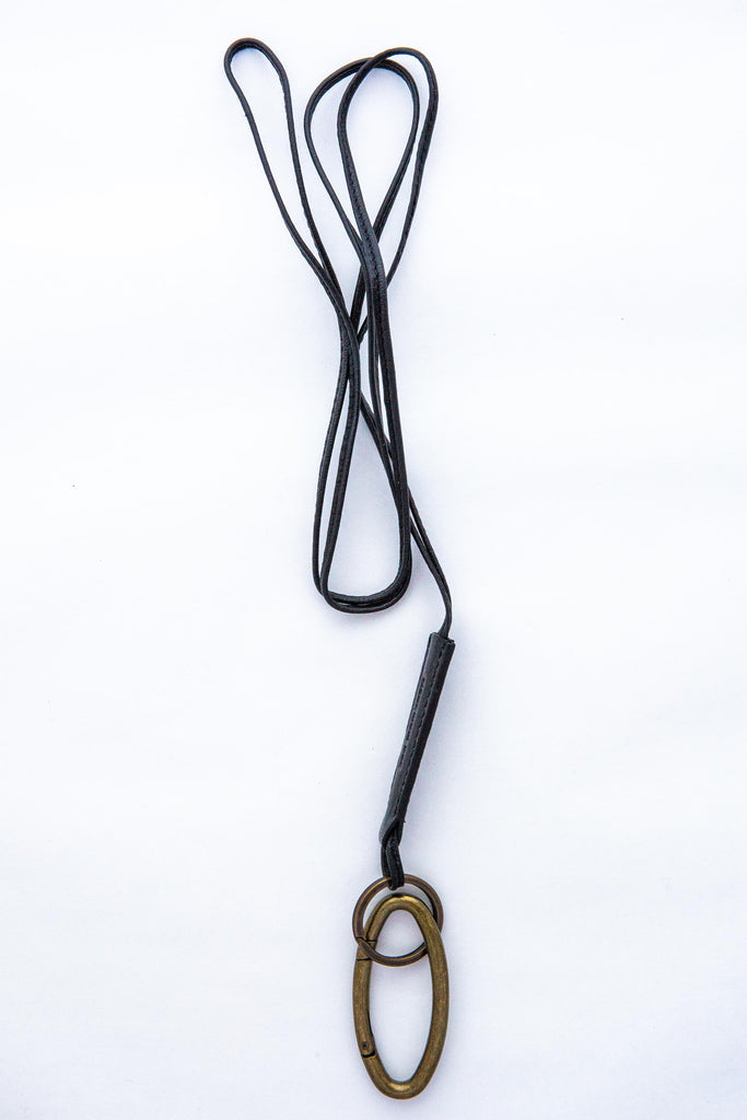 Bea Mombaers Leather Lanyard