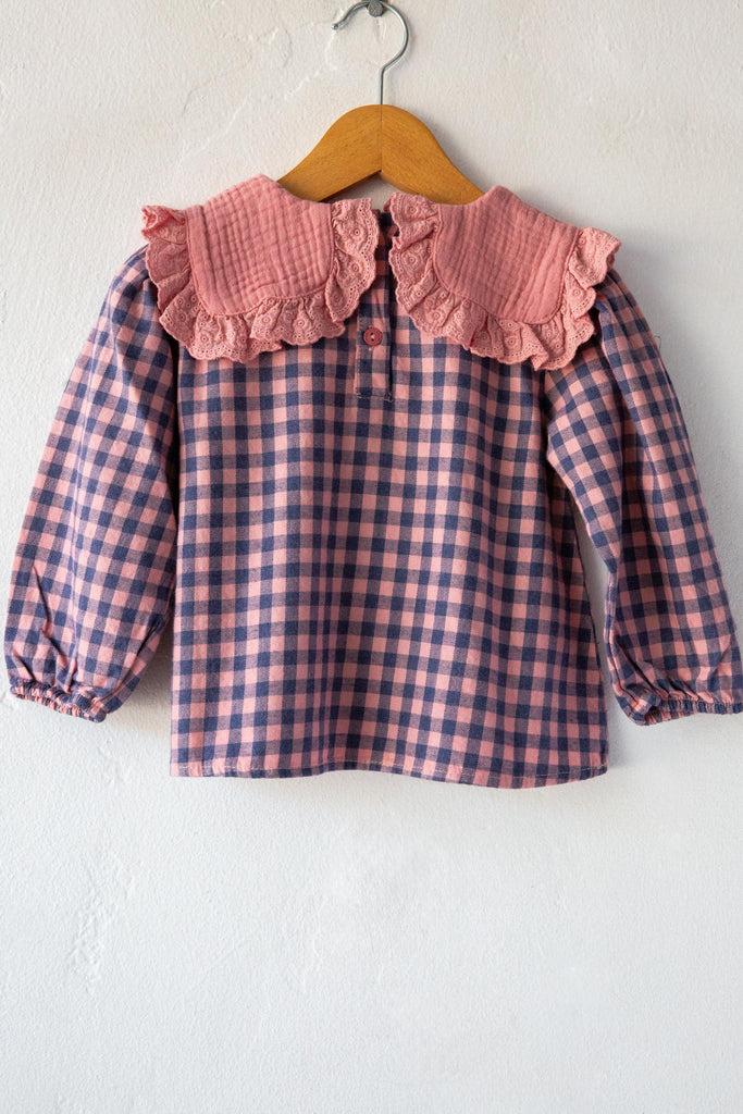 Cozmo Belen Gingham Top