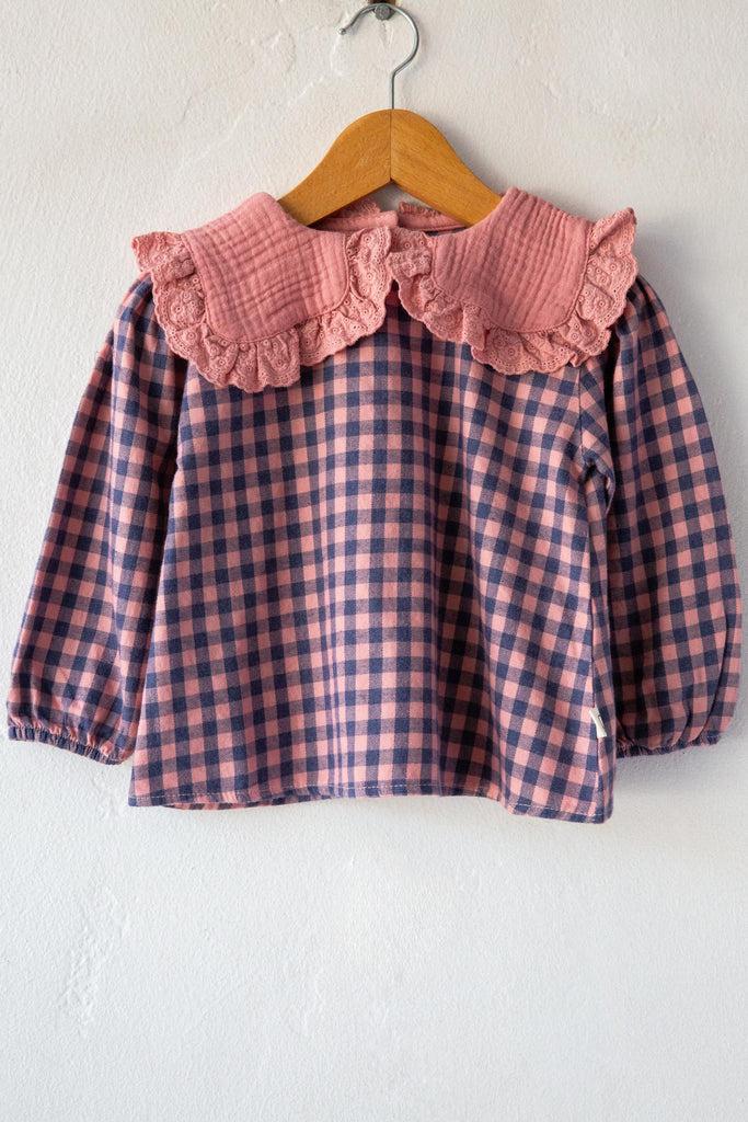 Cozmo Belen Gingham Top
