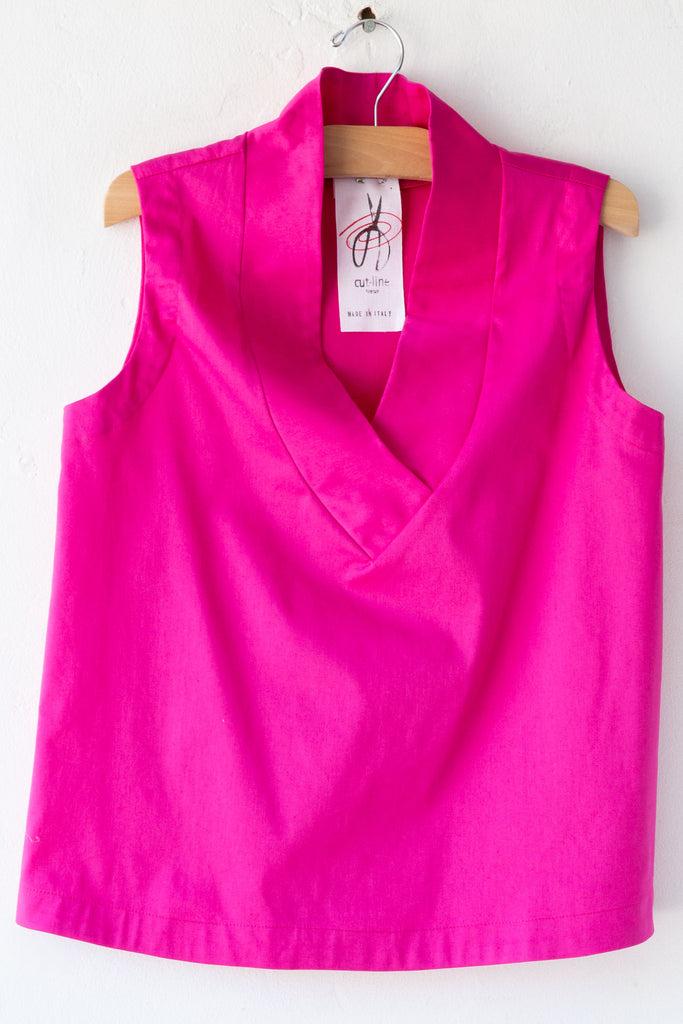 Cut-Line Pigiama Top