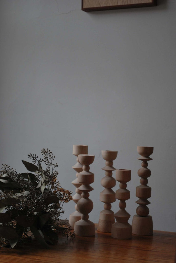 Elise McLauchlan Tapered Candlestick #2