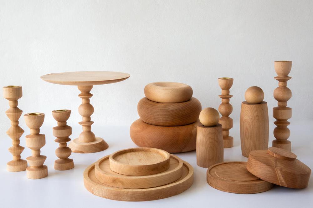 Elise McLauchlan Tapered Candlestick #5