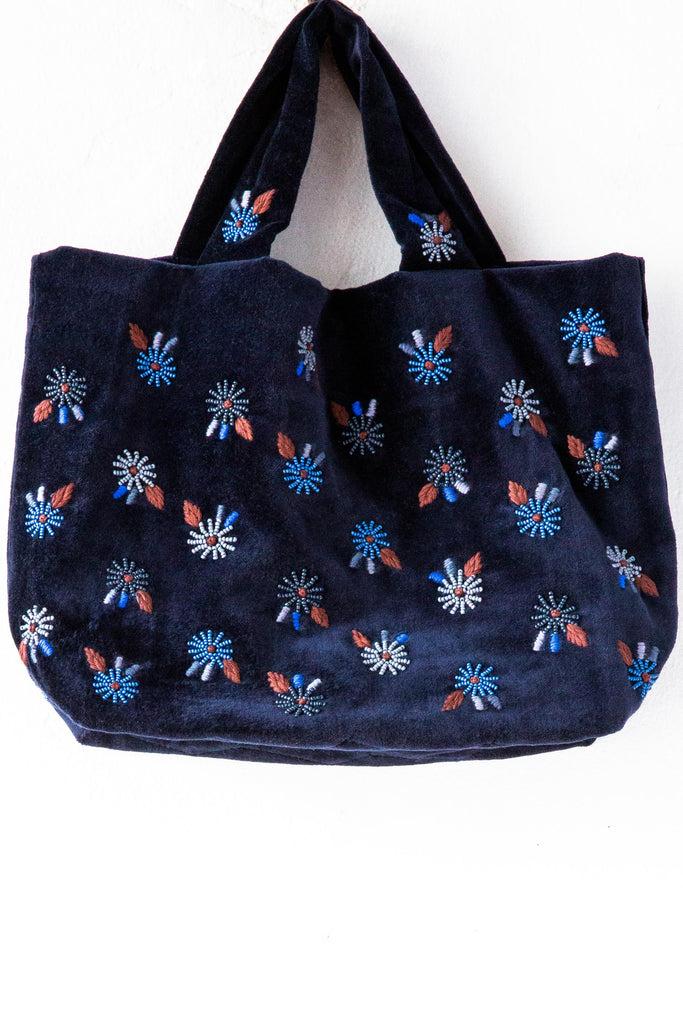 Epice Velvet Beaded Bag