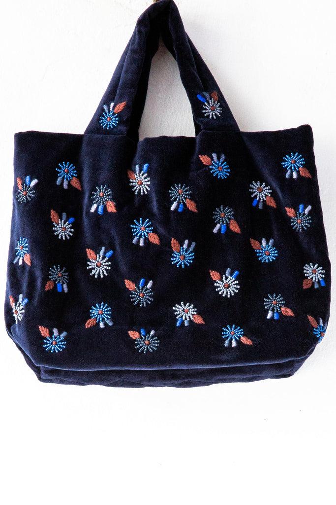 Epice Velvet Beaded Bag