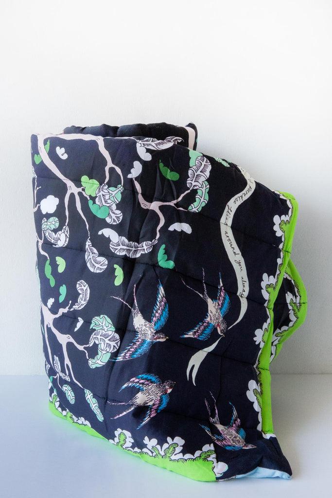 Forivor Enchanted Forest Quilted Blanket