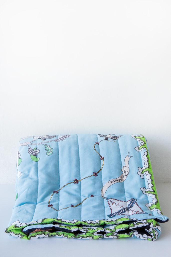 Forivor Enchanted Forest Quilted Blanket
