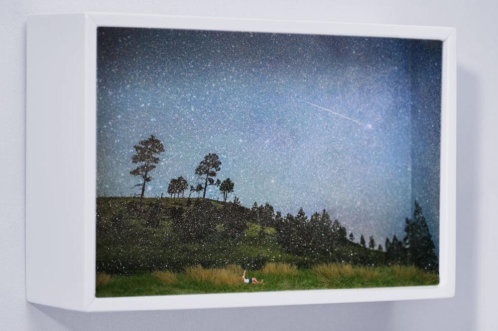 Glass Cathedrals Miniature Art Box-The Wish