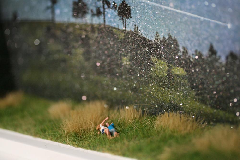 Glass Cathedrals Miniature Art Box-The Wish