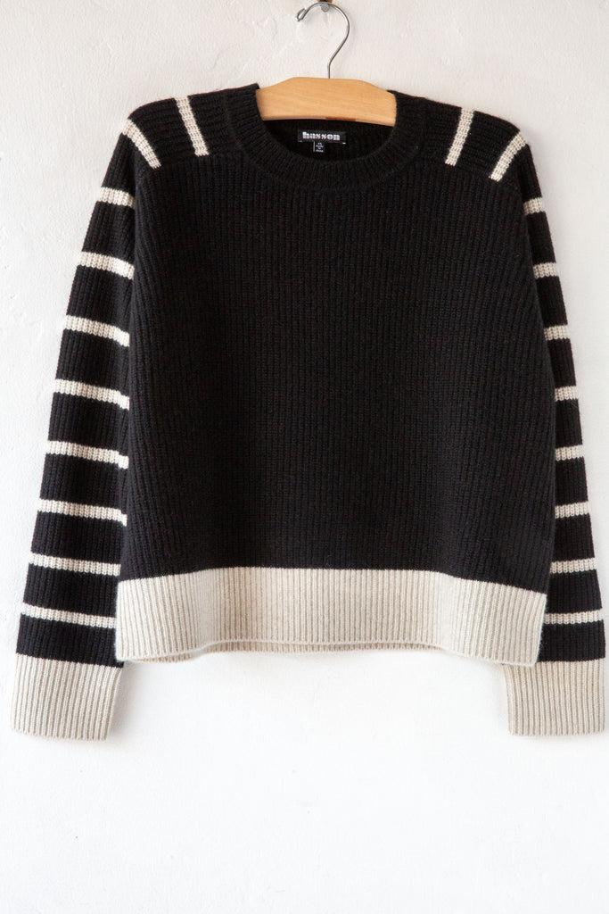 Hasson Stripe Shaker Crew