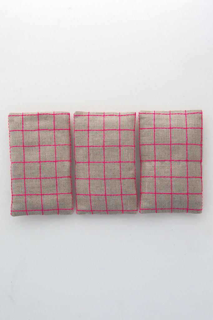 K Studio Windowpane Sachet Set