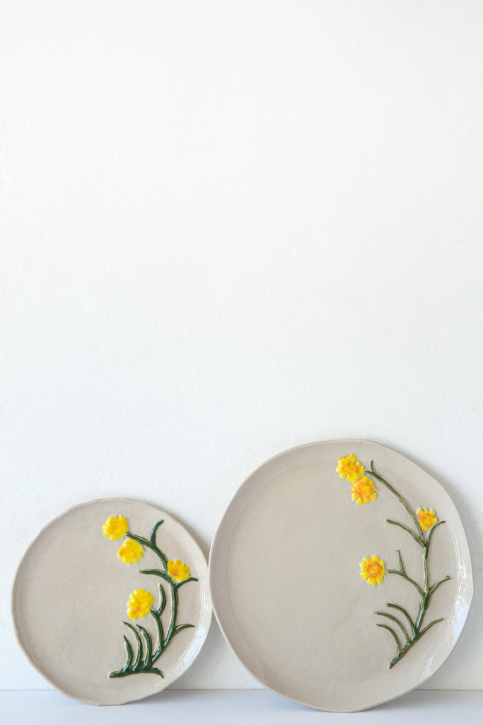La Romaine Daffodil Plate