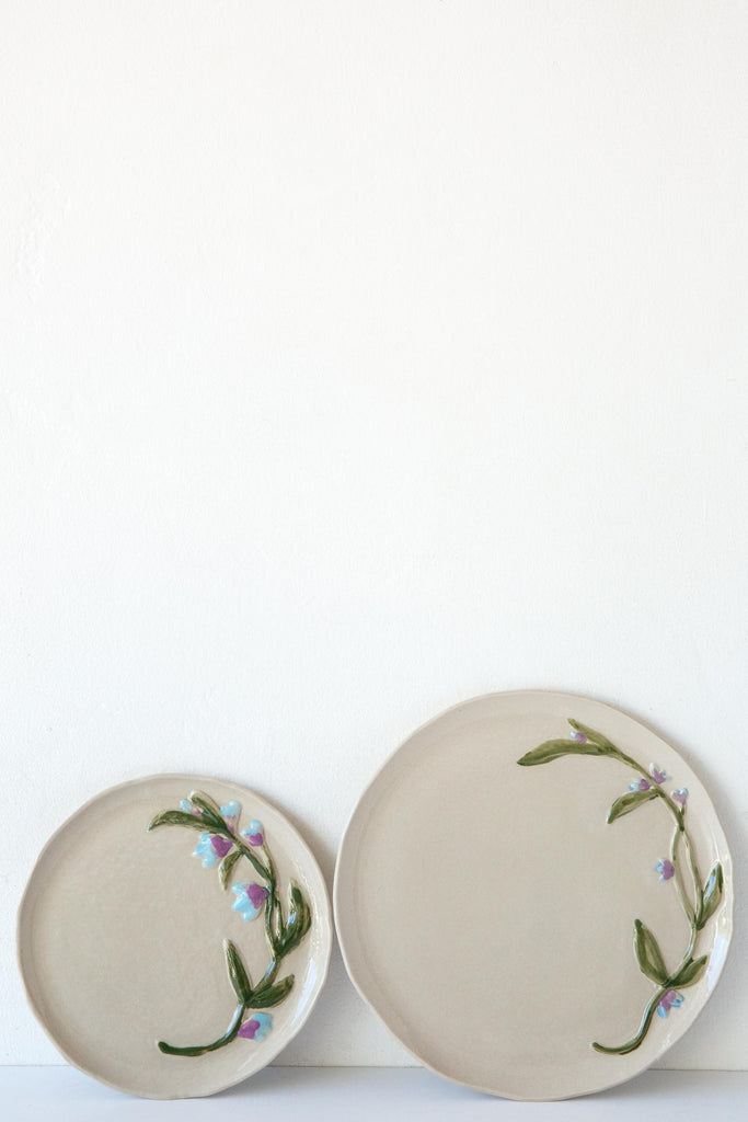 La Romaine Myosotis Plate