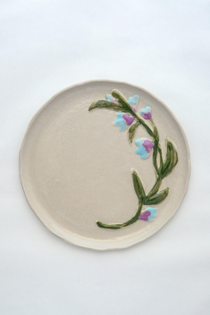 La Romaine Myosotis Plate