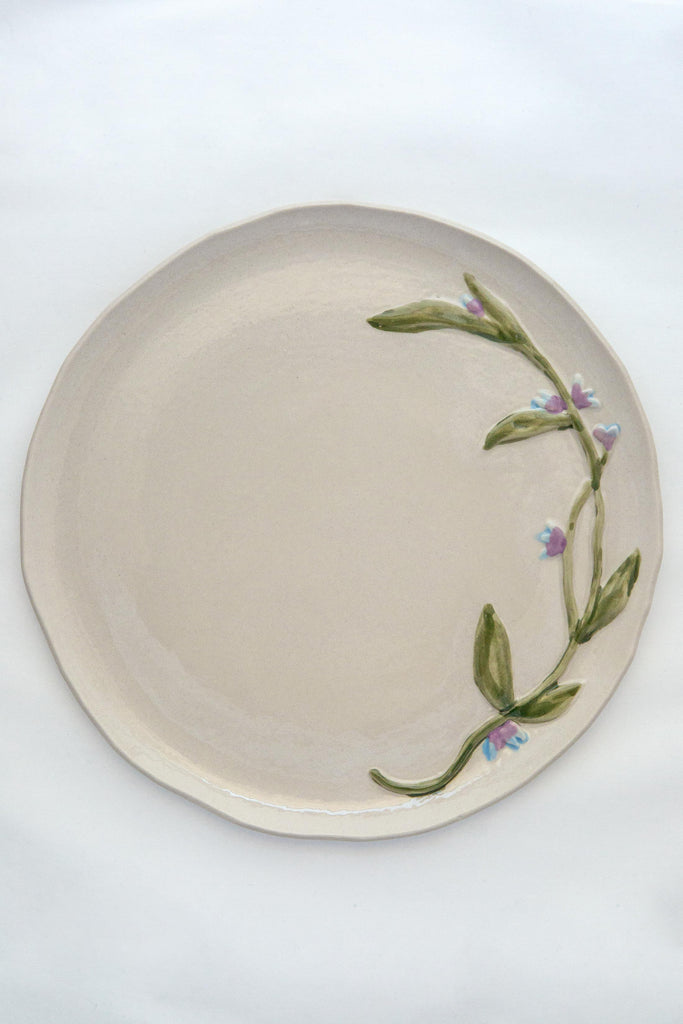 La Romaine Myosotis Plate