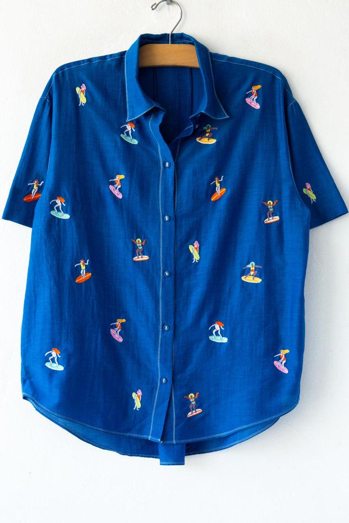 Laite Works Surfing Emb S/S Shirt