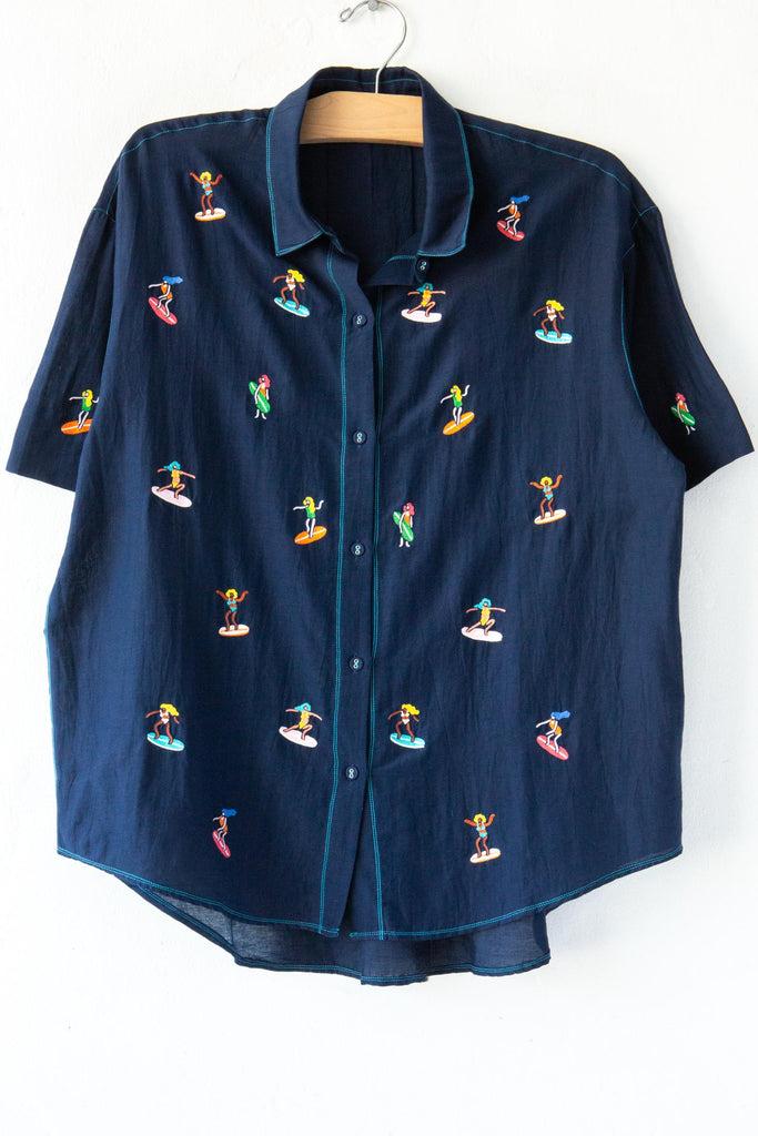 Laite Works Surfing Emb S/S Shirt