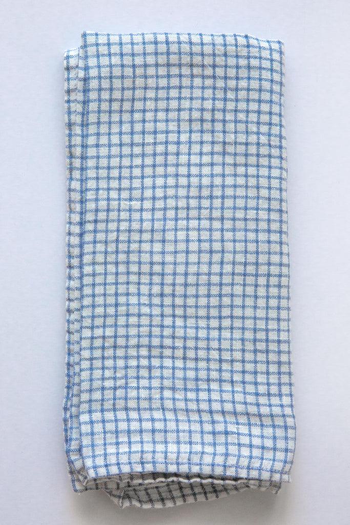 Linge Particulier Linen Check Napkin