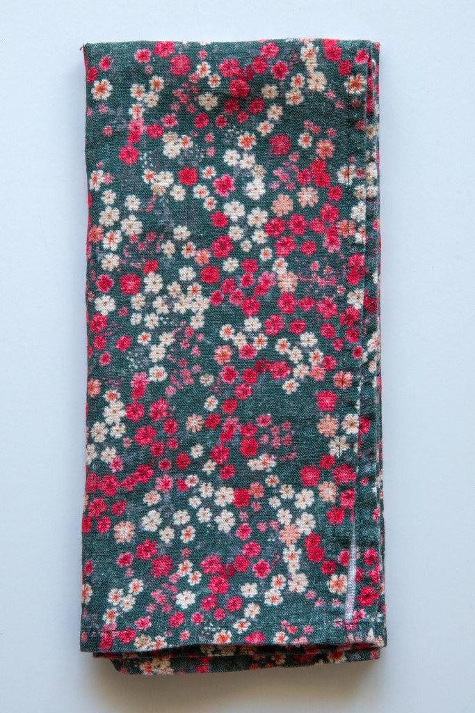 Linge Particulier Linen Flower Napkin