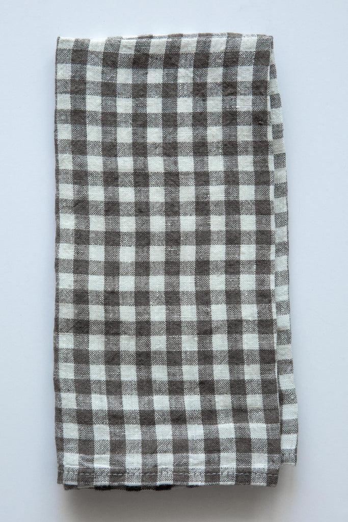 Linge Particulier Linen Gingham Napkin