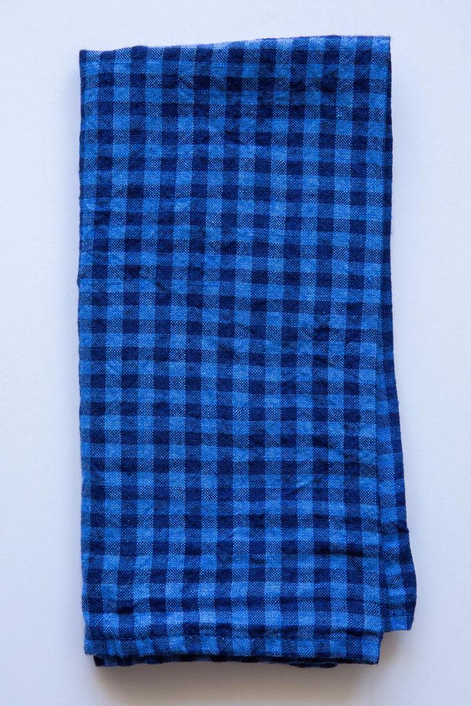 Linge Particulier Linen Gingham Napkin
