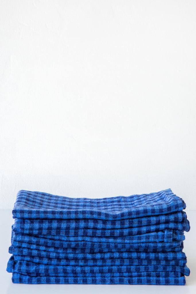 Linge Particulier Linen Gingham Napkin
