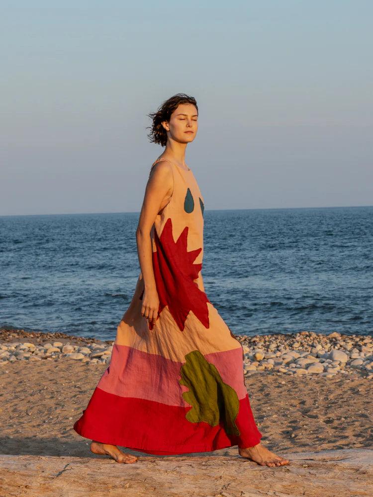 Lingua Franca Patmos Patch Dress
