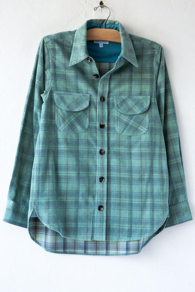 Lost & Found Collection Cord Plaid Workshirt