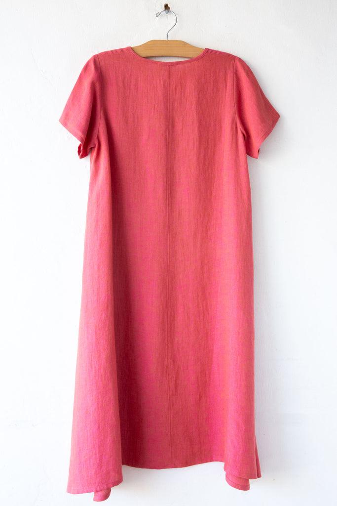 Lost & Found Collection Linen S/S Dress