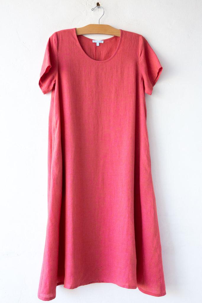 Lost & Found Collection Linen S/S Dress