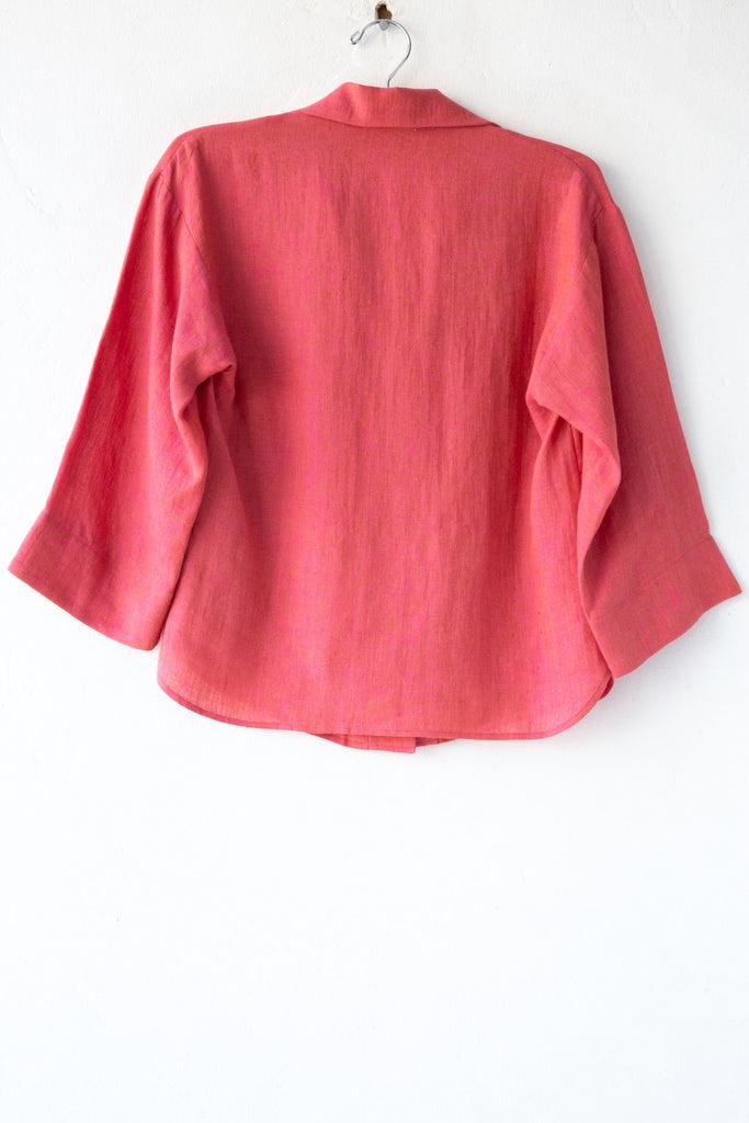 Lost & Found Collection Linen Shirt Jacket