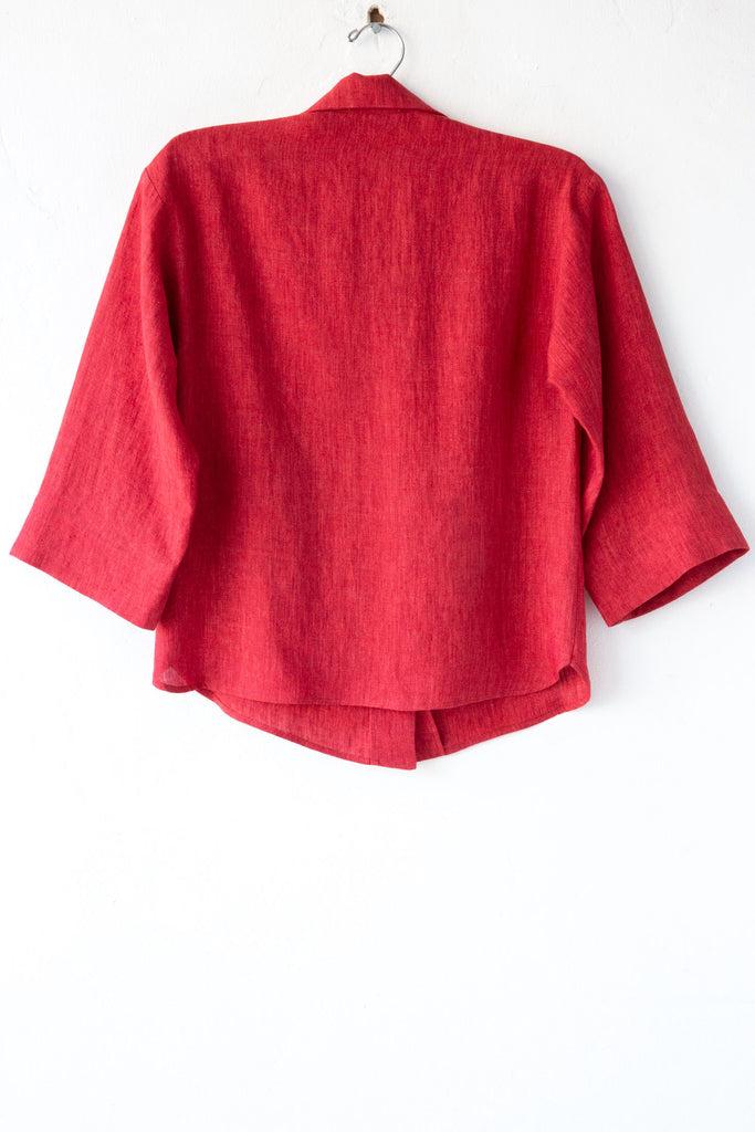 Lost & Found Collection Linen Shirt Jacket