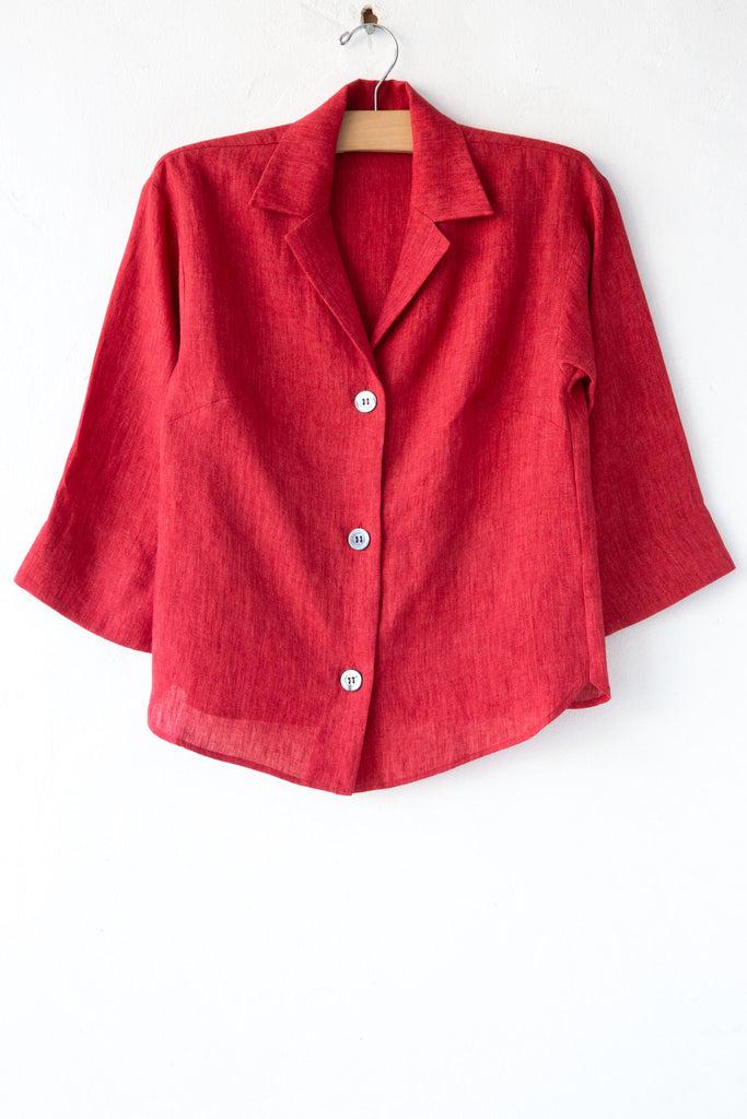 Lost & Found Collection Linen Shirt Jacket