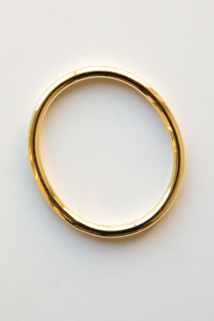 Lost & Found Gold Bangle 1/4"