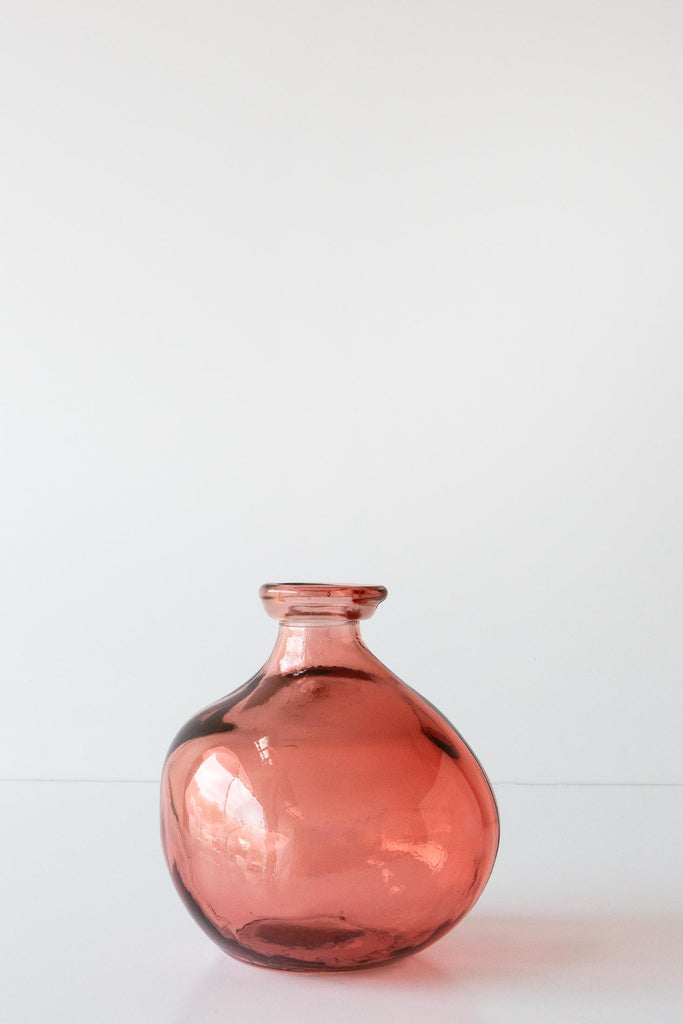 Lost & Found Home Round Blown Glass Vase