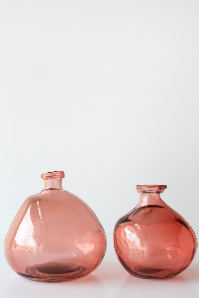 Lost & Found Home Round Blown Glass Vase