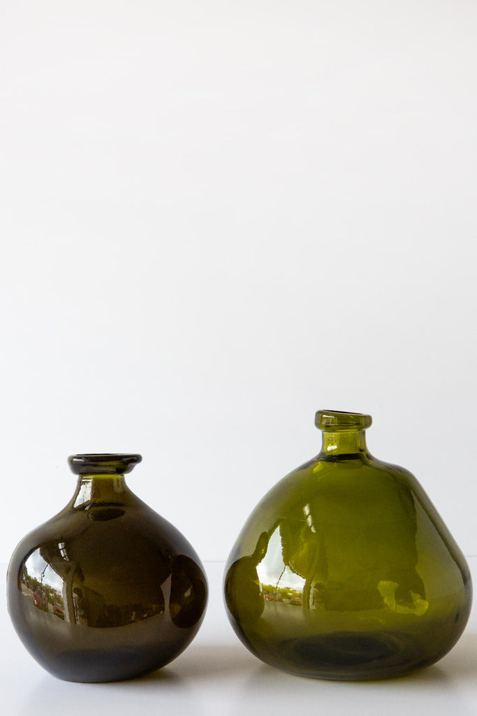 Lost & Found Home Round Blown Glass Vase