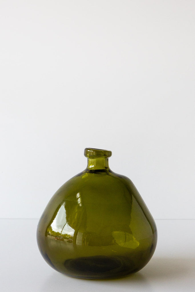 Lost & Found Home Round Blown Glass Vase