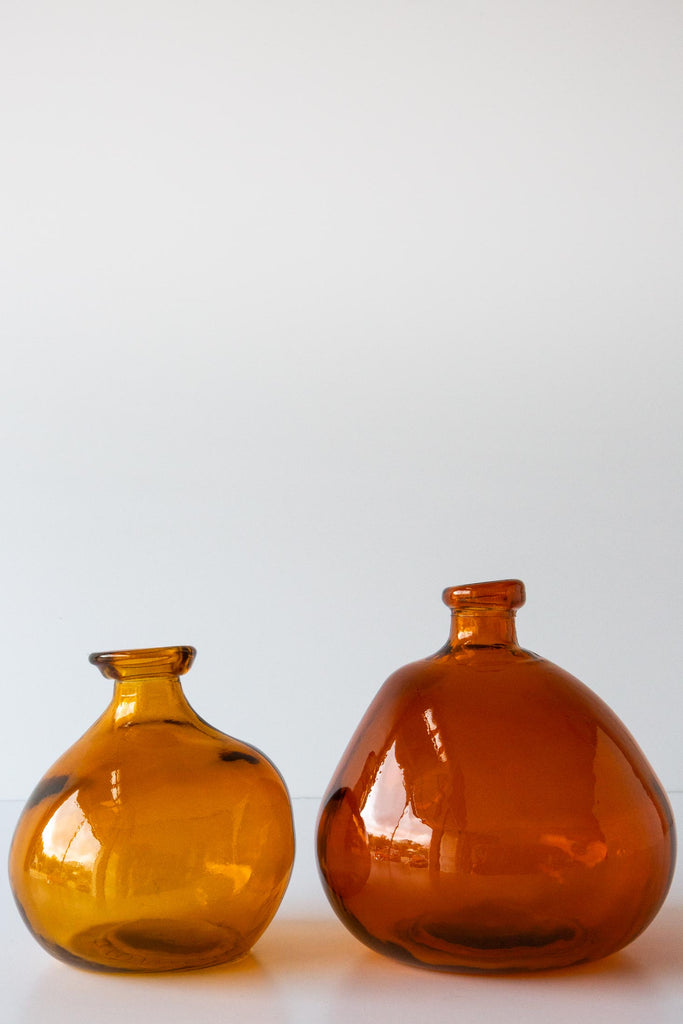 Lost & Found Home Round Blown Glass Vase
