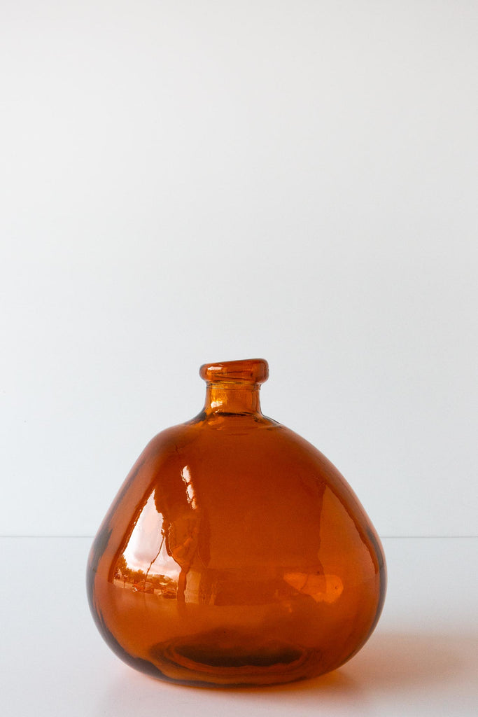 Lost & Found Home Round Blown Glass Vase