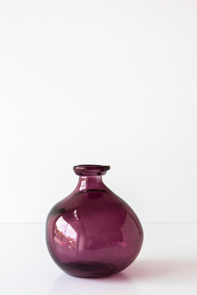 Lost & Found Home Round Blown Glass Vase