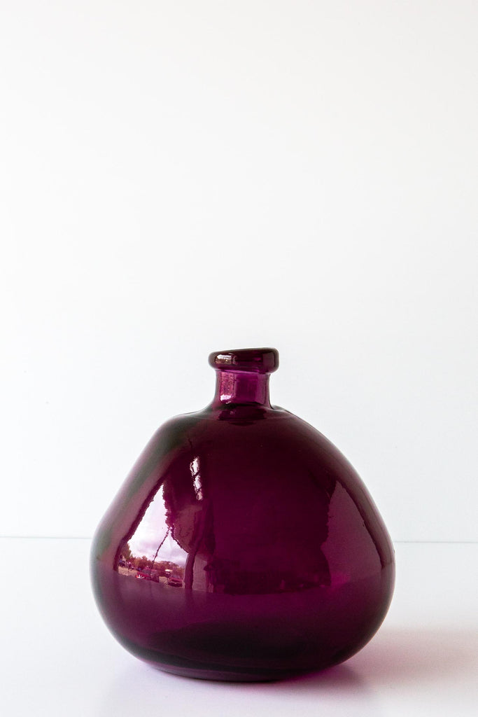 Lost & Found Home Round Blown Glass Vase