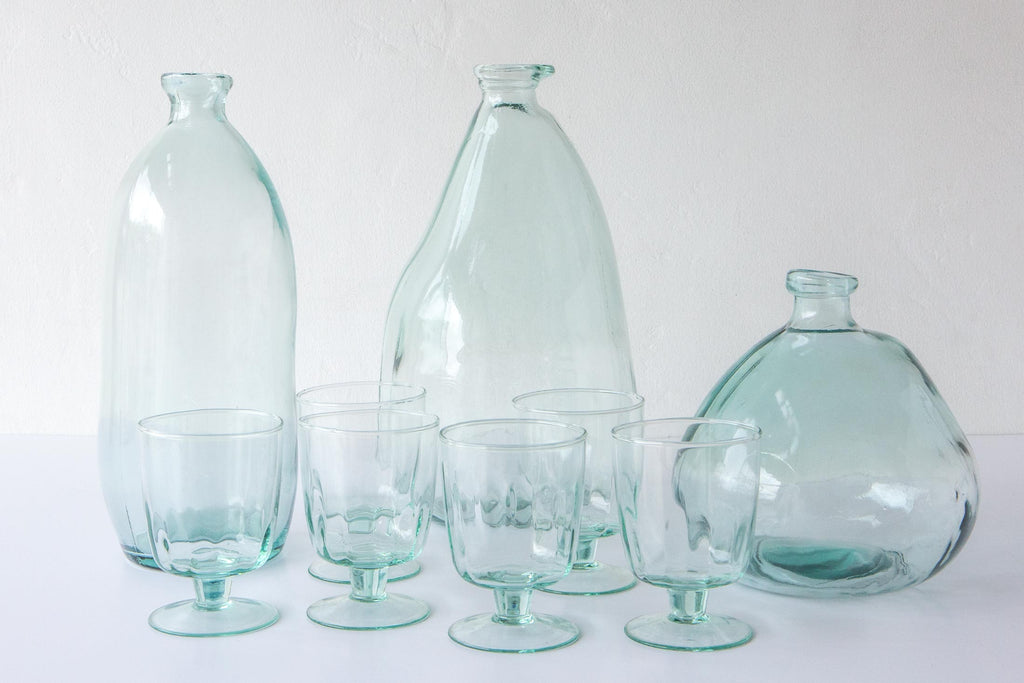 Lost & Found Home Round Blown Glass Vase