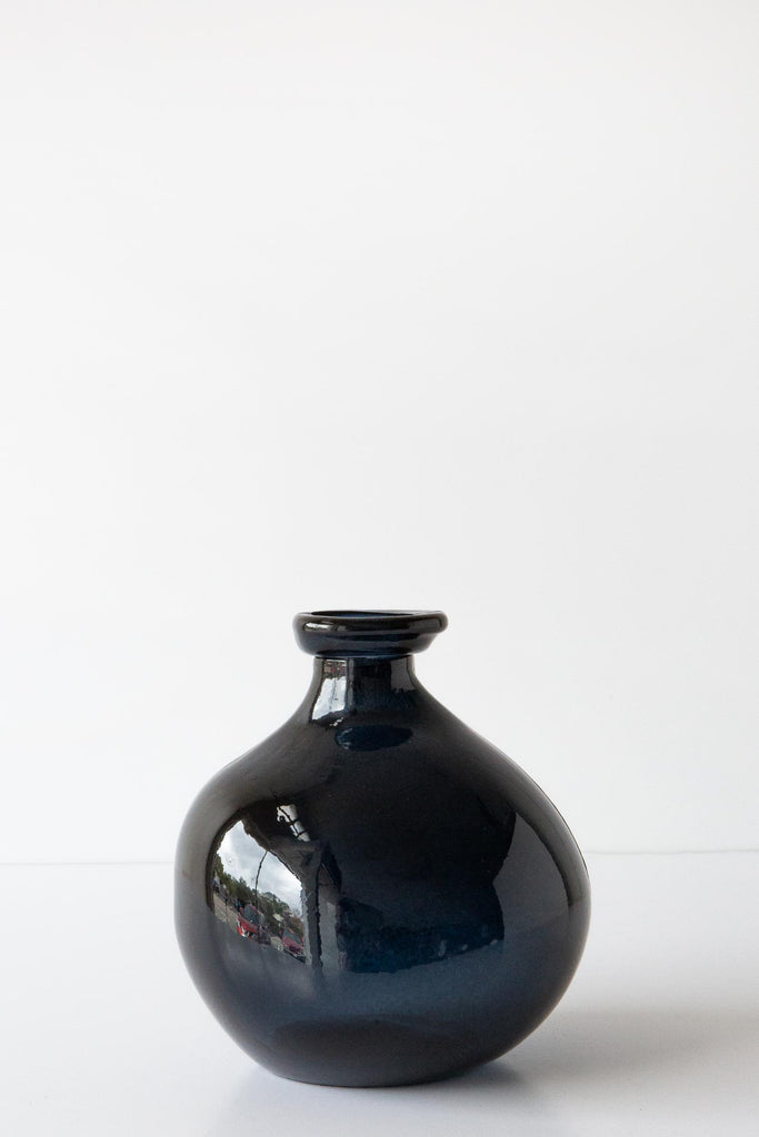 Lost & Found Home Round Blown Glass Vase