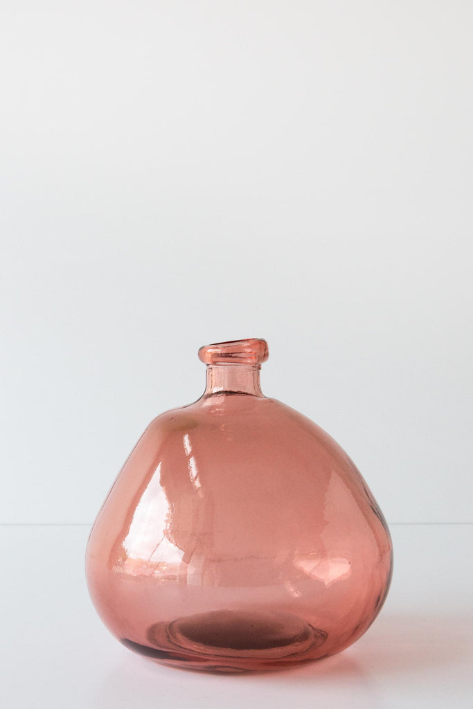 Lost & Found Home Round Blown Glass Vase