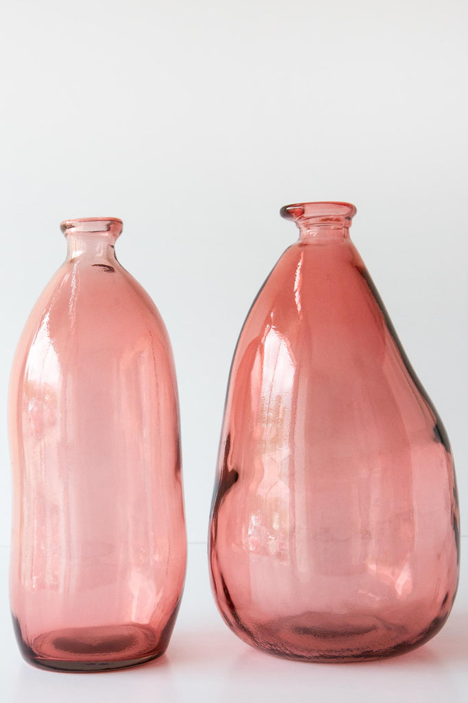 Lost & Found Home Tall Blown Glass Vase