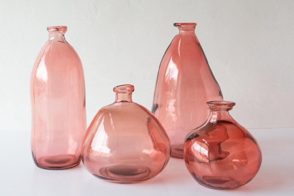 Lost & Found Home Tall Blown Glass Vase