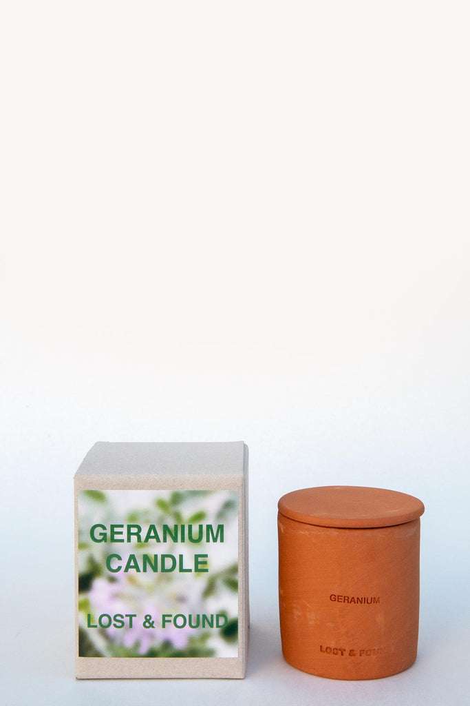 Lost & Found Home Terracotta Candle
